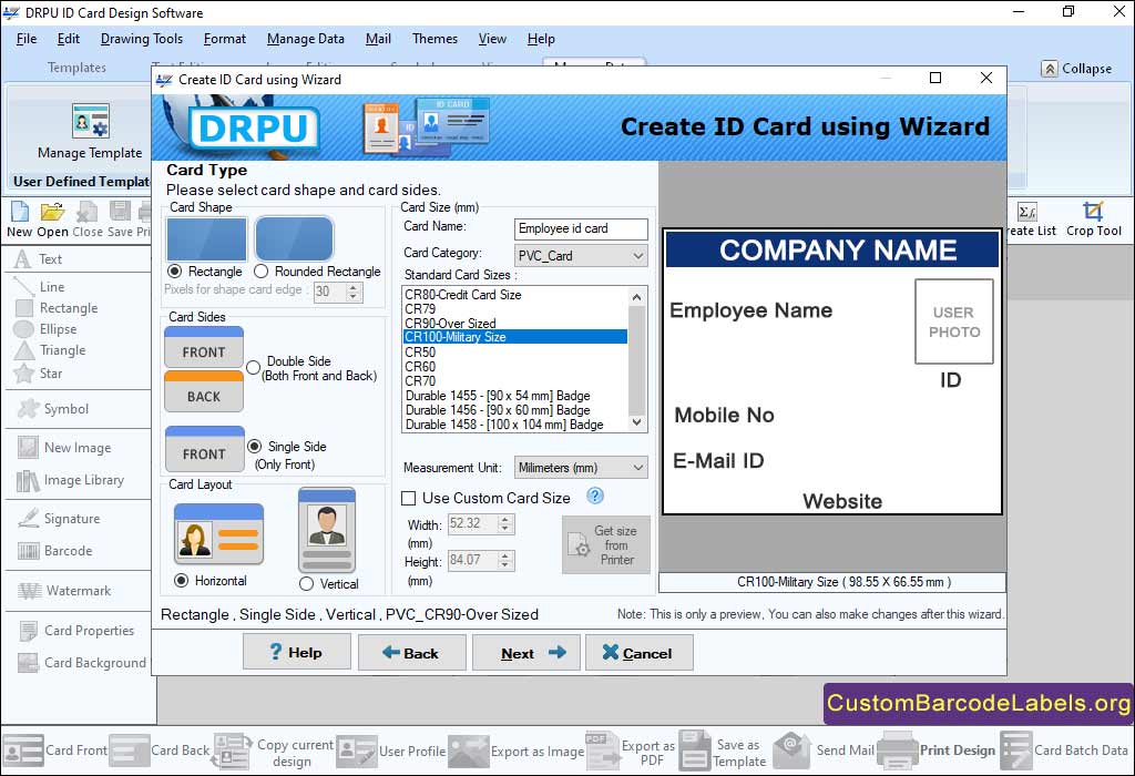 ID Card Maker Software Software