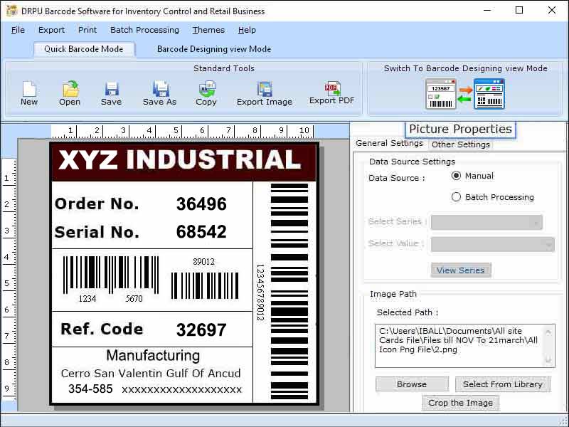 Logistics Warehouse Labeling Software